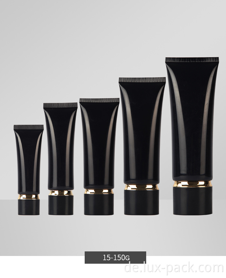 Heißer Verkauf benutzerdefinierte leere Kosmetikcreme Verpackung Squeeze Handcreme Plastikweichrohr